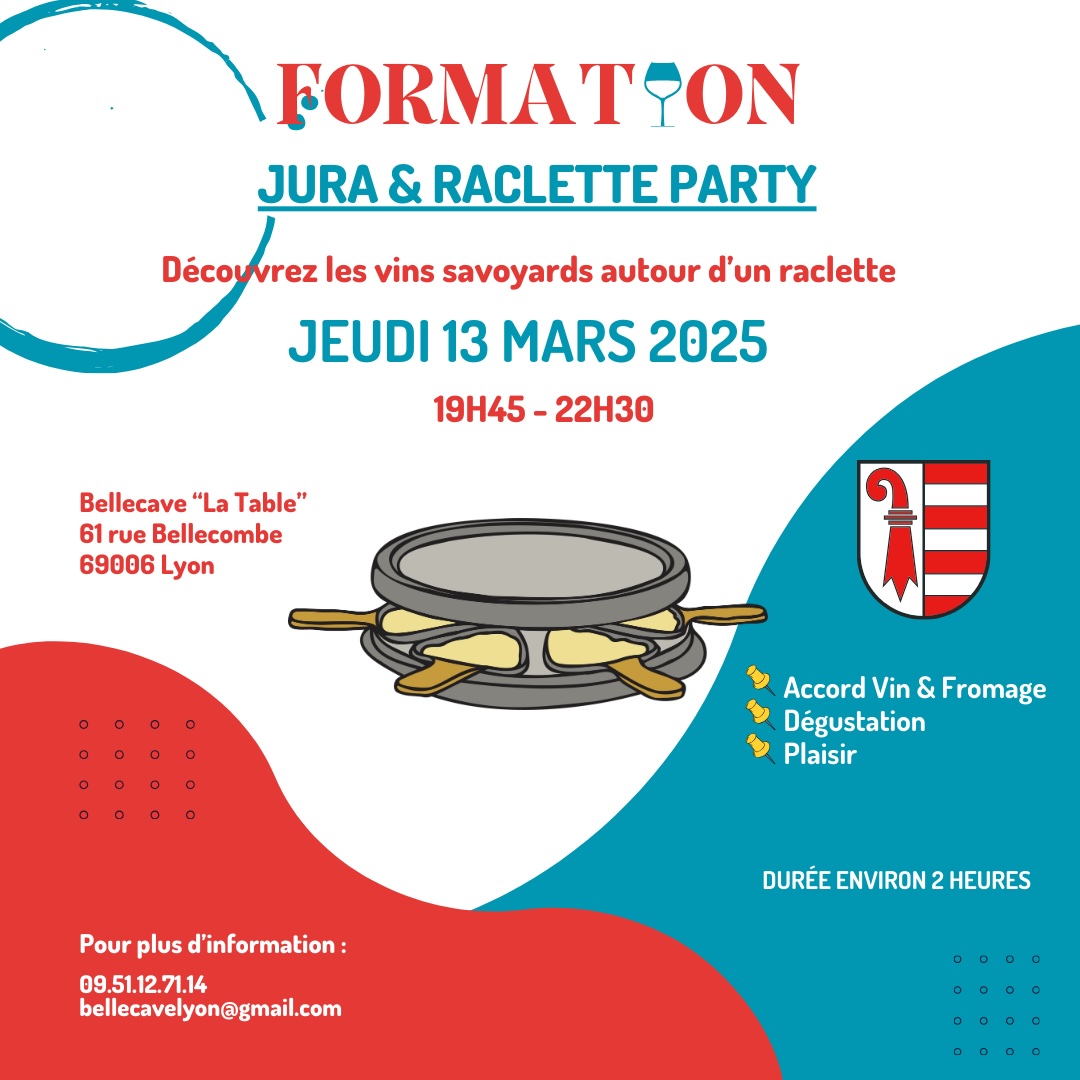 Jeudi 13 Mars 2025 : Savoie & Raclette Party